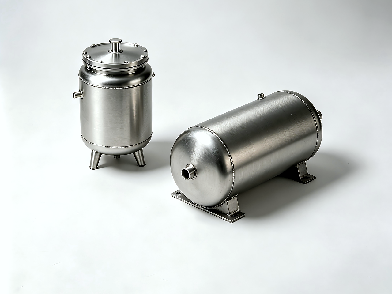 Stainless steel tanks and process vessels